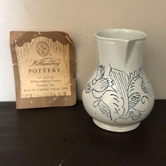 Williamsburg Pottery Mini Pitcher - Picture 2 of 6